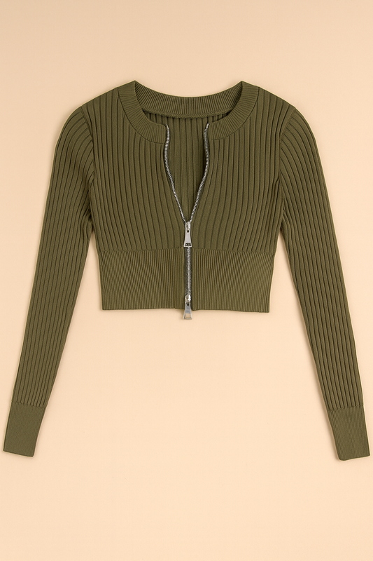 CROP TOP - GREEN
